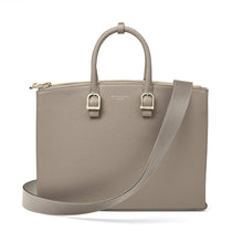 Cargar imagen en el visor de la galería, ASPINAL-MADISON-TOTE-WARM-GREY-PEBBLE