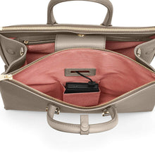 Cargar imagen en el visor de la galería, ASPINAL-MADISON-TOTE-WARM-GREY-PEBBLE